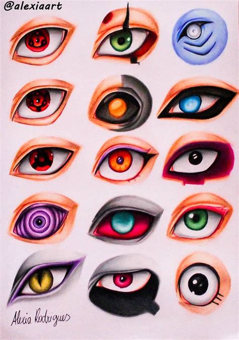 Naruto Eyes Ii By Alexiarodrigues Naruto Eyes Eye Drawing Naruto