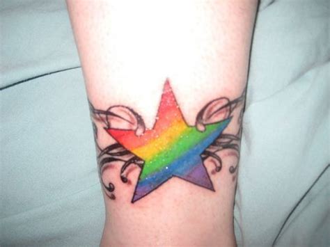 61 Of The Best Lesbian Tattoo Ideas Rainbow Tattoos Rainbow Tattoos Pride Tattoo Star Tattoos