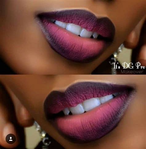 Ombre Lip In 2020 Womens Makeup Makeup For Black Women Dark Skin Makeup