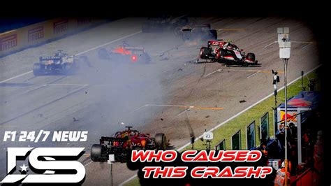 Who Really Caused The Tuscan Gp Restart Crash F1 247 News Youtube
