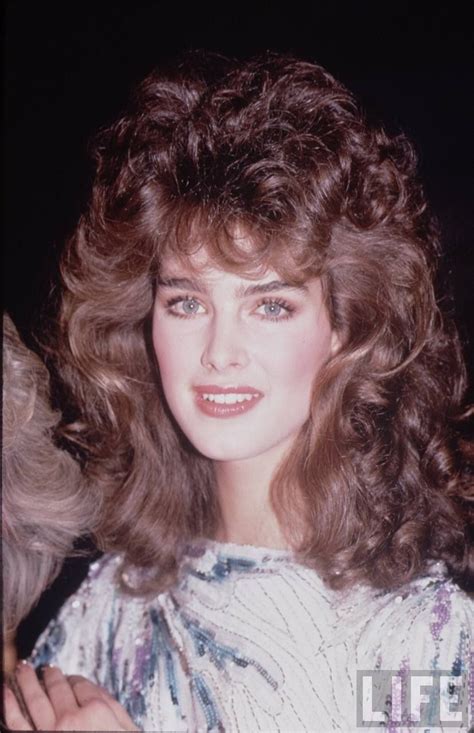 80s Hairstyle Brooke Shields Hairstyle