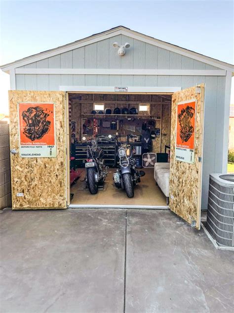 2023 Motorcycle Sheds A Home For Your Favorite Bike