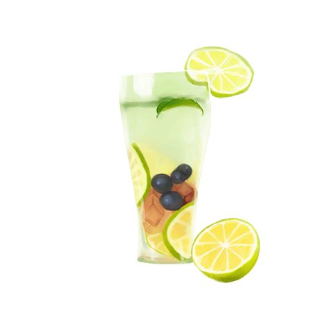Lemon Tea Hd Transparent Summer Lemon Tea Drink Lemon Lemon Tea Png
