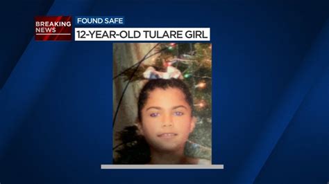 Update 12 Year Old Missing Girl Found Safe In Tulare Abc30 Fresno