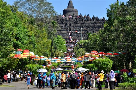 Wisata Candi Borobudur Candi Borobudur Tengah Magelang Java Pesona