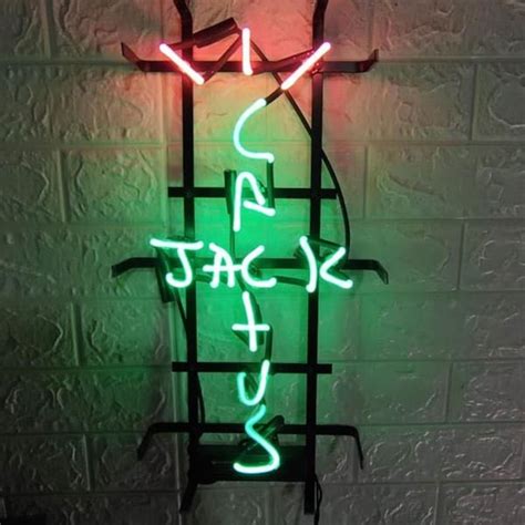 Cactus Jack Neon Sign Etsy