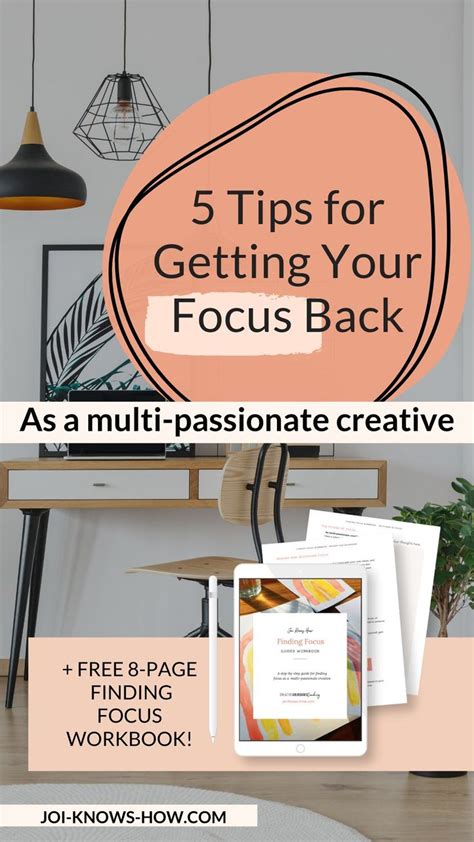 5 Ways To Get Back On Track After Losing Focus As A Multi Passionate