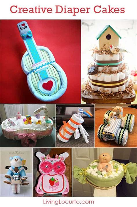 16 diy baby shower gift ideas. 15 Creative Diaper Cakes - DIY Baby Shower Party Ideas