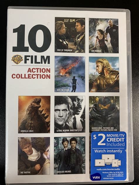 Warner Brothers 10 Film Action Collection Brand New 883929695713 Ebay
