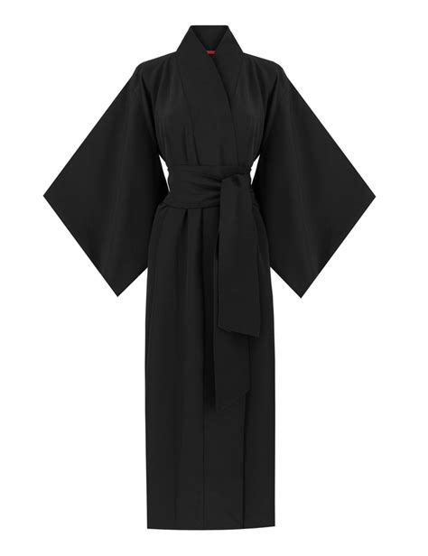 Kimono Long Black Hawrot