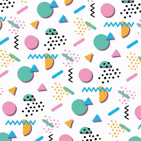 Tutorial How To Create A Memphis Style Pattern In Adobe Illustrator