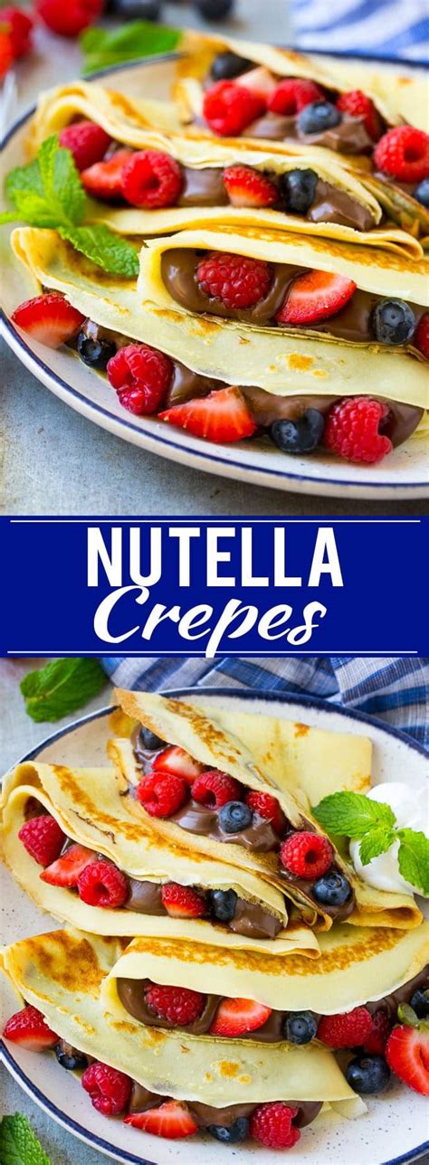 When i introduced this nostalgic treat to my children several years ago (before i was as health conscience as i am today and before researching the ingredients). Nutella Crepes Recipe | Easy Crepes Recipe | Blender ...