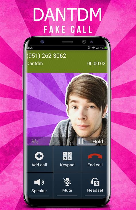 fake call from dantdm for android apk download