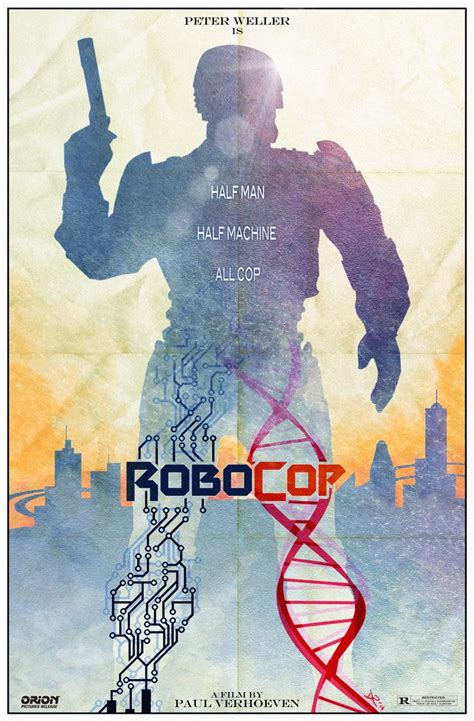 Robocop Movie Poster By Danieleredrossini On Deviantart In