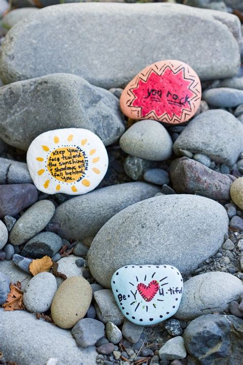 Diy Rocks For Kindness Rocks Project From Michaelsmakers Delia Creates
