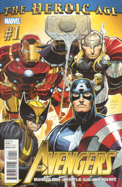 Avengers Vol 4 Brian Michael Bendis John Romita Jr Klaus Janson