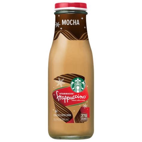 Starbucks Frappuccino Mocha Iced Coffee Drink 137 Fl Oz Metro Market