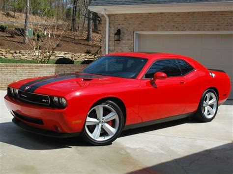Purchase Used 2009 Red Challenger Srt8 In Loudon Tennessee United