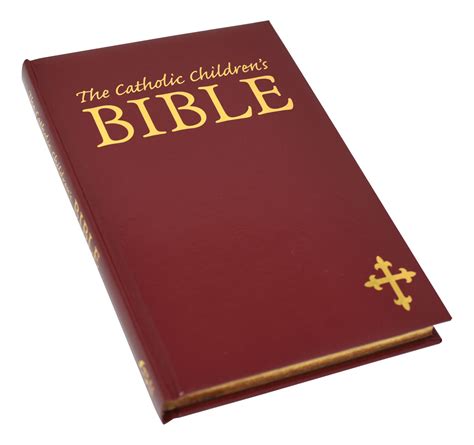 Catholic Book Publishing Catholic Childrens Bible Maroon T Edition