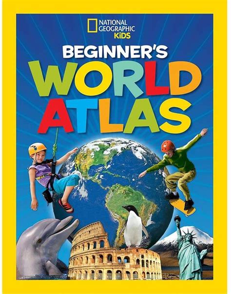 Disney Beginners World Atlas Book National Geographic National