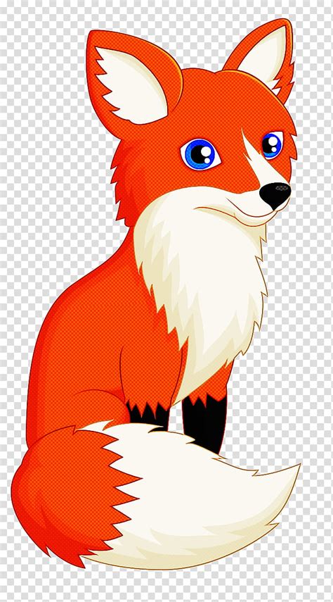 Red Fox Fox Swift Fox Cartoon Tail Transparent Background Png Clipart