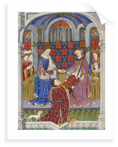 Margaret Of Anjou With Henry Vi Posters And Prints By Anonymous