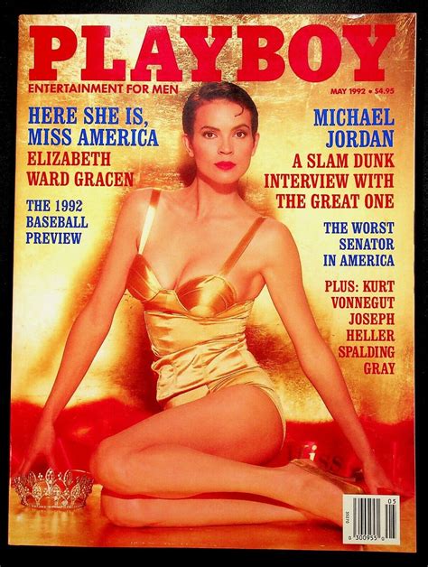Playboy Magazine May 1992 LN Miss America Elizabeth Ward Gracen Michael