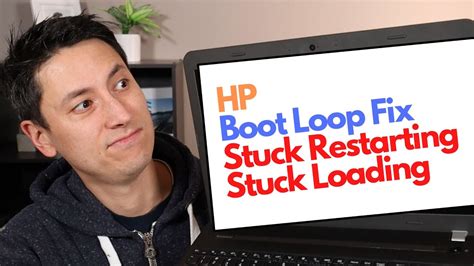 How To Fix Hp Boot Loop Restarting Or Stuck Loading Errors Youtube