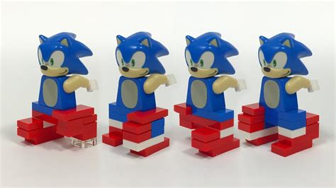 Brick Built Lego Sonic The Hedgehog Legs Tutorial Youtube