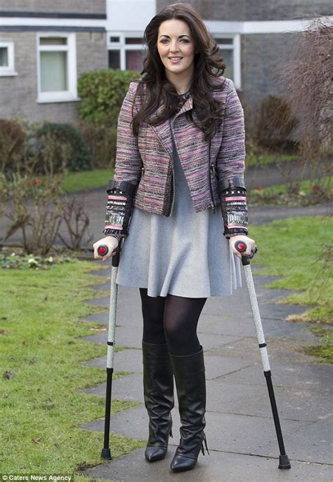 gemma flanagan makes catwalk debut in her wheelchair daily mail online