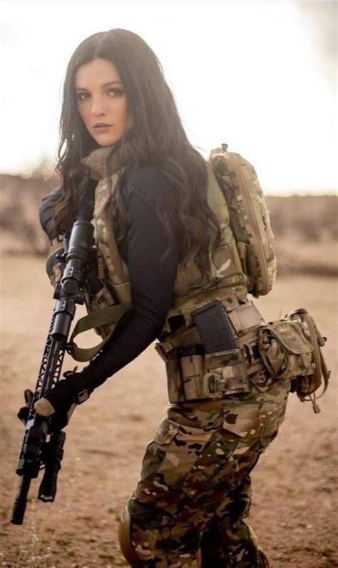 White Verita Squad Military Girl Army Women Military Women
