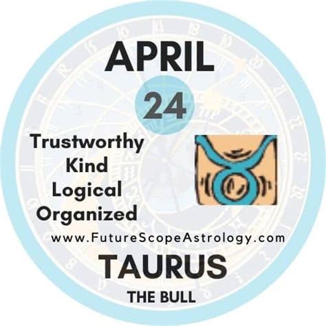 April 24 Zodiac Taurus Birthday Personality Birthstone