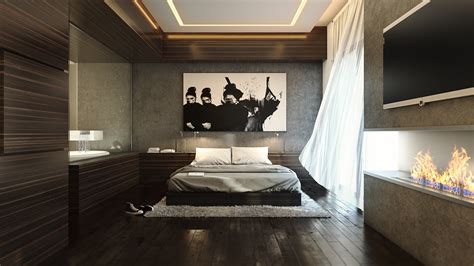 Luxury Bedroom Design Ideas With A Awesome Wall Decoration Will Make So