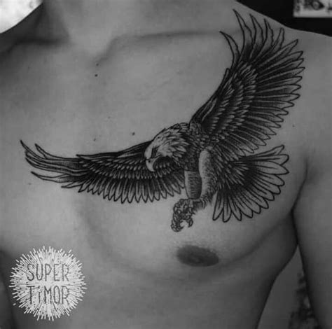 The color of this tattoo is vivid, which is not very common maybe this kind o. Eagle Tattoos for Men - Ideas and Inspiration for Guys