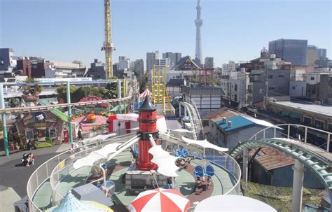 Japans Oldest Theme Park Asakusa Hanayashiki All About Japan