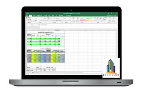 Plantilla En Excel Para Dosificaci N Y Costos De Materiales De