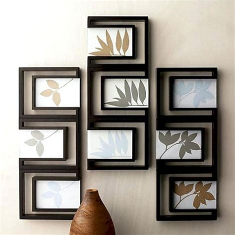Decorative Frame On Wall Fashion Wall Mirrored Photo Frames Modern