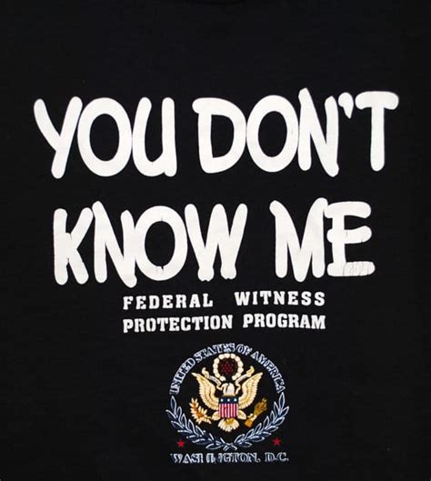 Witness Protection Program Fbi