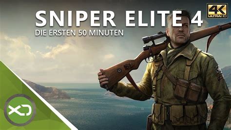 Sniper Elite 4 Die Ersten 50 Minuten In 4k Xbox One X Gameplay