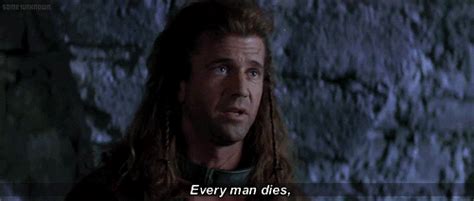 Mel Gibson Braveheart  Find And Share On Giphy