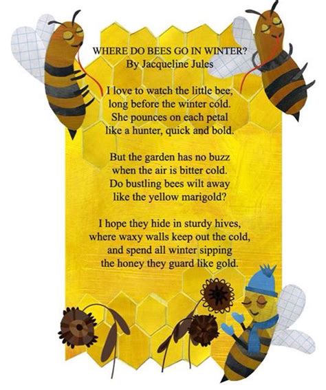 Bee Poem Fdk ~ Shared Reading Pinterest Poem Shared Reading And
