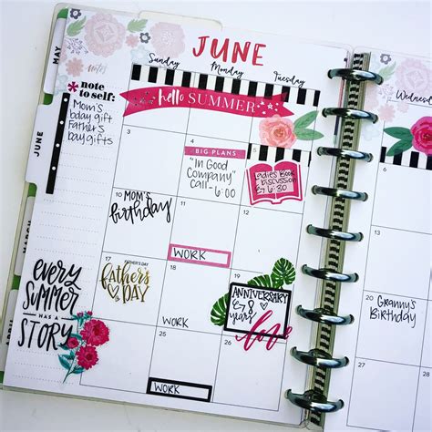 Happy Planner Printable Weekly Spread Free Printable Templates