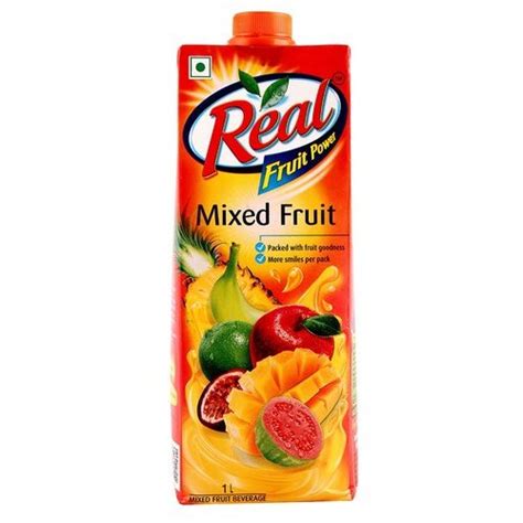 Real Mixed Fruit Juice Packaging Size 200 Ml Packaging Type Tetra