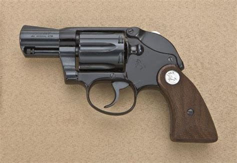 Colt Agent Model Da Revolver 38 Special Cal 2 Barrel Black Finish
