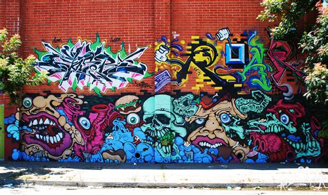 View Brick Wall Graffiti Art Pictures Wall Art Design Idea