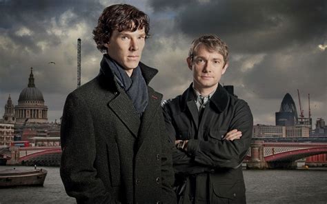 Imagini De Fundal Sherlock Holmes Dr John Watson Martin Freeman