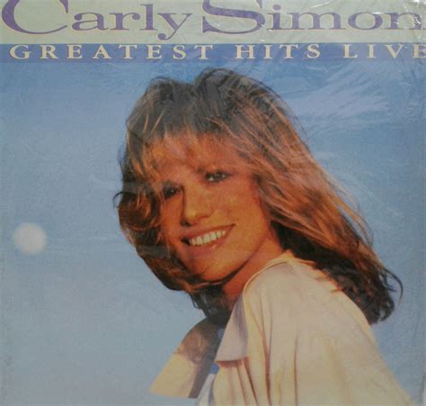 Lp Carly Simon Greatest Hits Live Casa Vidal LeilÕes