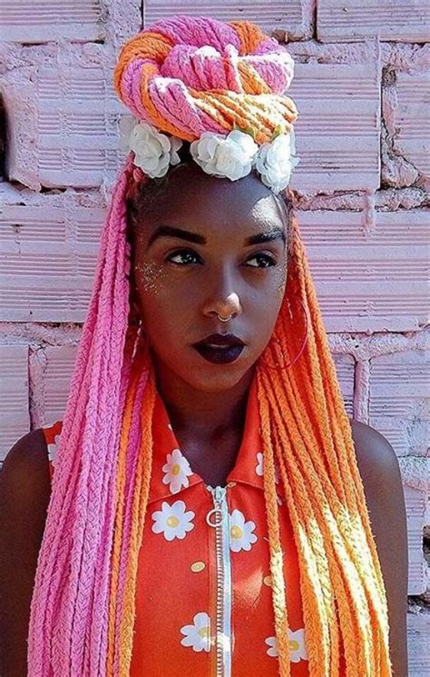 35 Bombass Ways To Style Your Bodacious Box Braids | Box braids styling