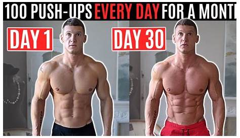 100 Pushups A Day For A Month Transformation - slide share