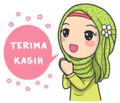 Gambar kartun muslimah lucu dan imut. Stiker Wa Kartun Muslimah : Cara Membuat Stiker Animasi ...